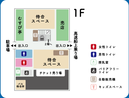 1F フロアマップ